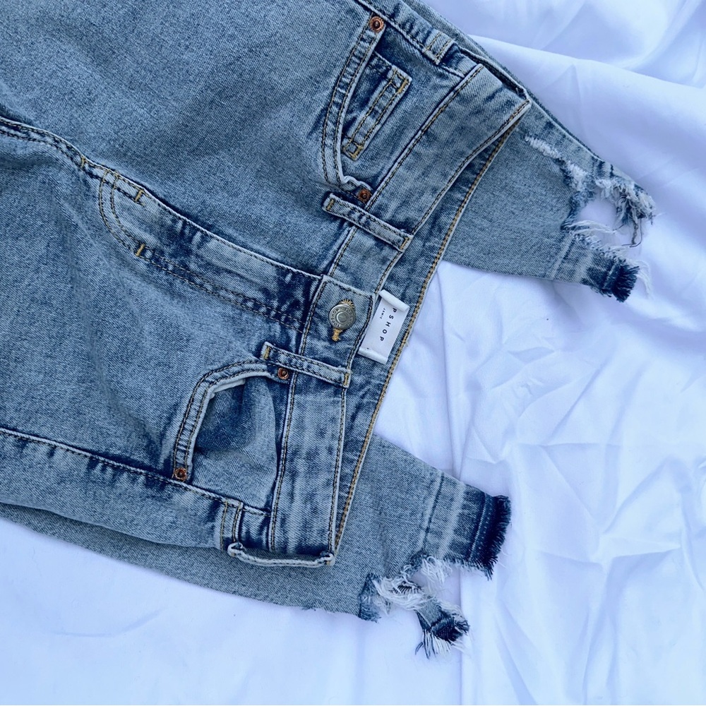 Distressed Blue Jeans - TOPSHOP